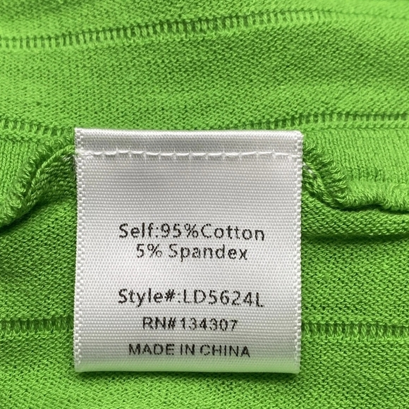 Line & Dot Arlo Tube Dress in Electric Green  New With Tags Sz Large - Picture 10 of 11